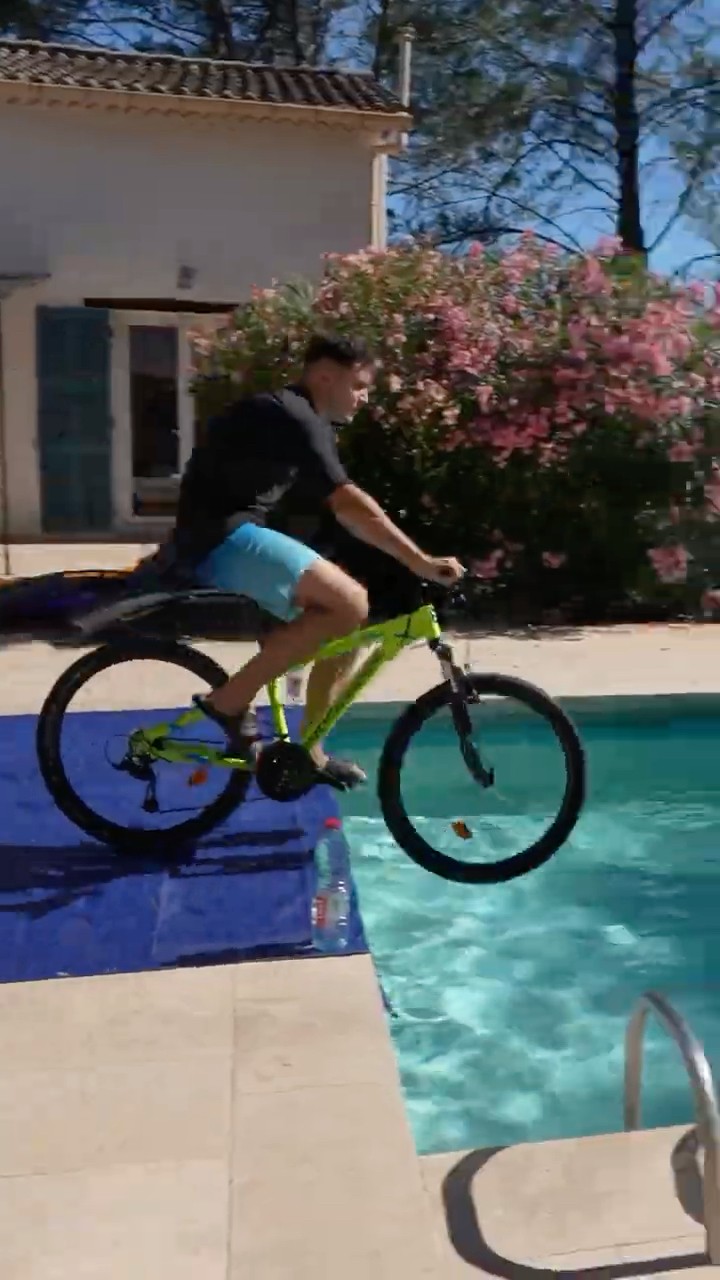Impossible de rouler sur l’eau ?