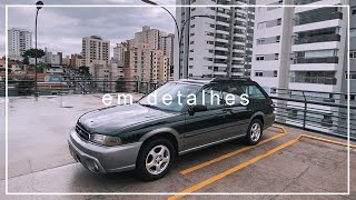 SUBARU OUTBACK 2.5 MANUAL 1998 em DETALHES! 🔥 | #savethewagons