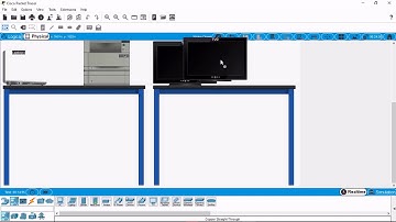 how to use the physical  workspace Cisco Packet Tracer