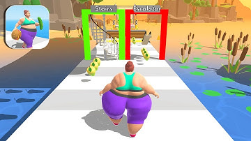 Fat 2 Fit 🍔🍟👩‍🦱 FAT 2 FIT HACK !!! All Levels Gameplay Android,ios