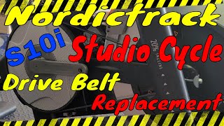 Nordictrack S10i Studio Cycle Drive Belt Replacement (No Unnecessary Dialogue) by GitFit 977 views 1 year ago 4 minutes, 20 seconds