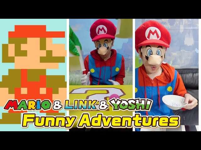 The Funny Adventures of Mario & Link ＆ Yoshi 🤣 ＃4418 - YouTube