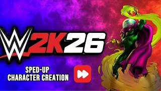 Mysterio Character Creation in WWE 2K26 (Speed Build) | Marvel Mysterio Full Showcase