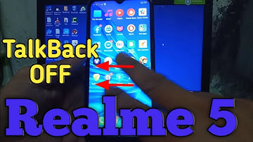How to Turn OFF TalkBack Mode on Realme Mobile Phone | Realme 5 Tips and Tricks