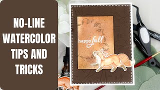 Master the art of no-line watercoloring TIPS AND TRICKS