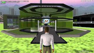 US 3D Virtual Embassy Tehran Mockup screenshot 4