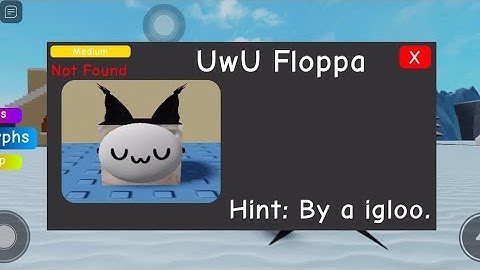 VRG / HOW TO GET uWu FLOPPA / FLOPPA MORPHS / SNOW MAP / ROBLOX