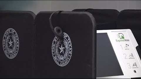 Early voting start today in Texas