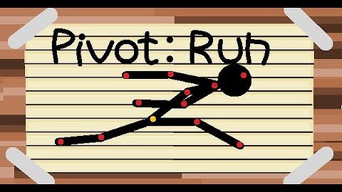 How to make Running animation in pivot animator