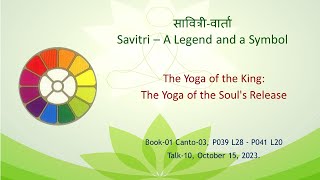 Savitri (B01 C03, Talk-10/12), 