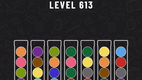 Ball Sort Puzzle Level 613 #ballsortpuzzle #ballsortpuzzlegameplay #puzzlegame #mobilegames