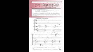 Dawn and Dusk (Fajar dan Senja) (SATB divisi Choir, a cappella) - by Ken Steven