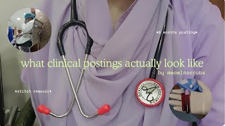 What clinical postings actually look like | 9 hours shift
