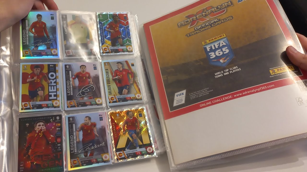 Moja kolekcja kart z piłkarzami panini fifa 365 część 3