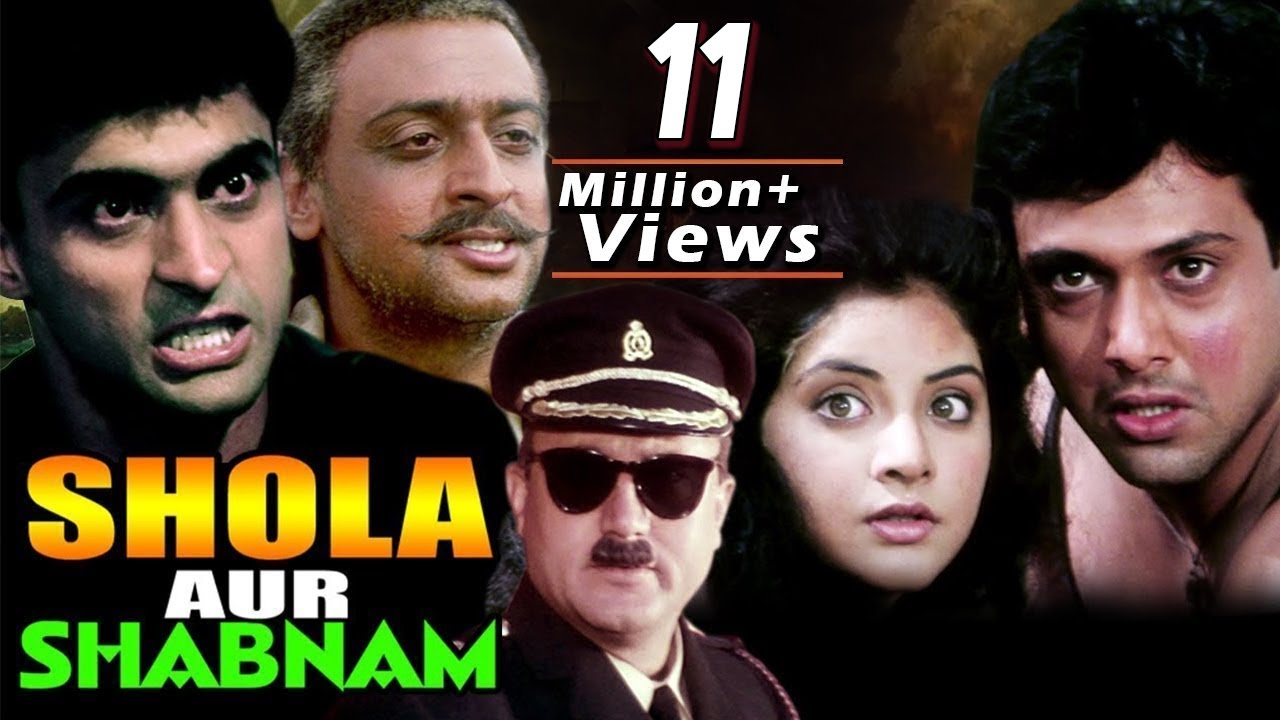 Hindi Comedy Movie Shola Aur Shabnam Showreel Govinda Divya Bharti Anupam Kher Youtube