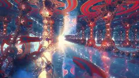 Chaos Forges of Hephaestus 4K--"Binary Fusion" (Orchestral Version)--3D Fractals & Music