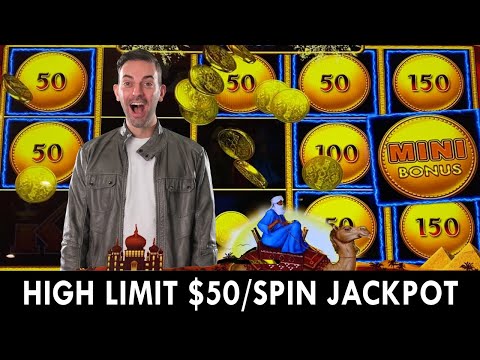 LAST SPIN JACKPOT on $50 SPINS ⚡ HIGH LIMIT Lightning Cash Sahara Gold 🏰