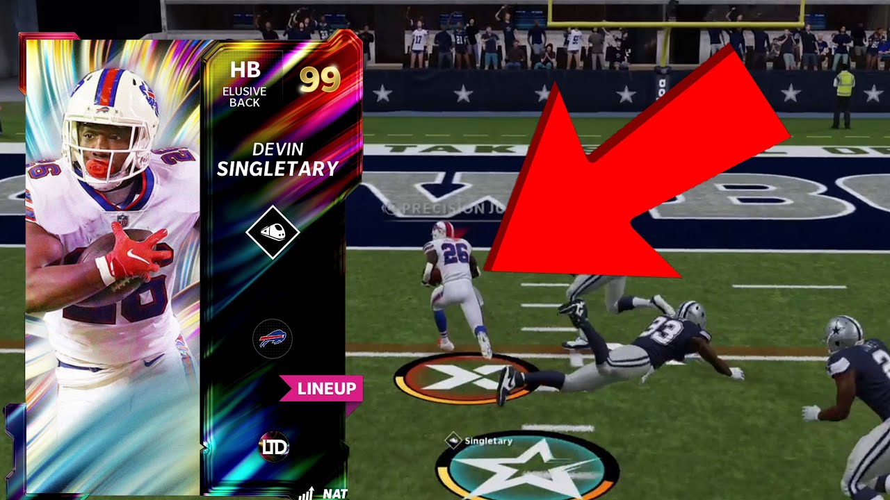 LTD DEVIN SINGLETARY GAMEPLAY! MADDEN 22 ULTIMATE TEAM! MADDEN 22 ULTIMATE TEAM YouTube