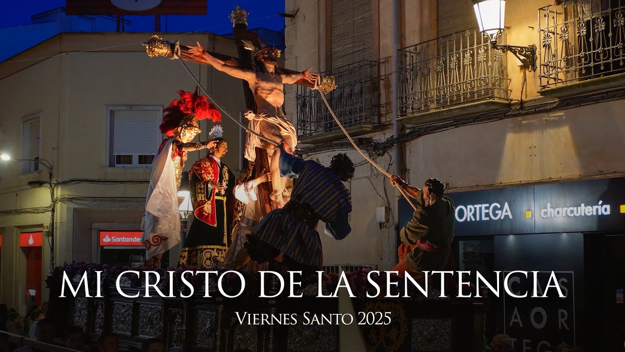 [4K] Mi Cristo de la Sentencia | Elevación Viernes Santo 2025 | Banda Cristo de la Elevación