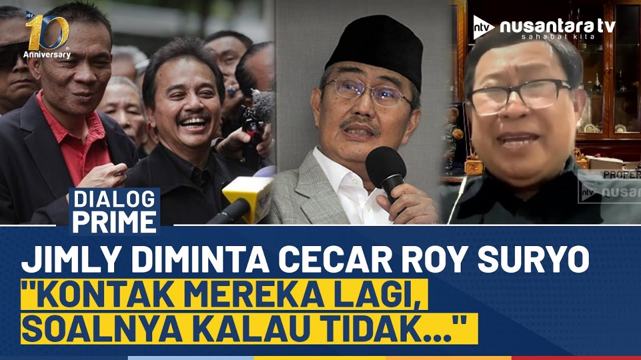 Susno Minta Prof Jimly Cecar Roy Suryo Cs: Kontak Mereka Lagi, Soalnya Kalau Tidak... | NTV