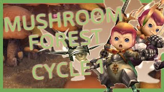 Final Fantasy Crystal Chronicles Remastered | Mushroom Forest Cycle 1 | Lilty Gameplay | 100% Guide