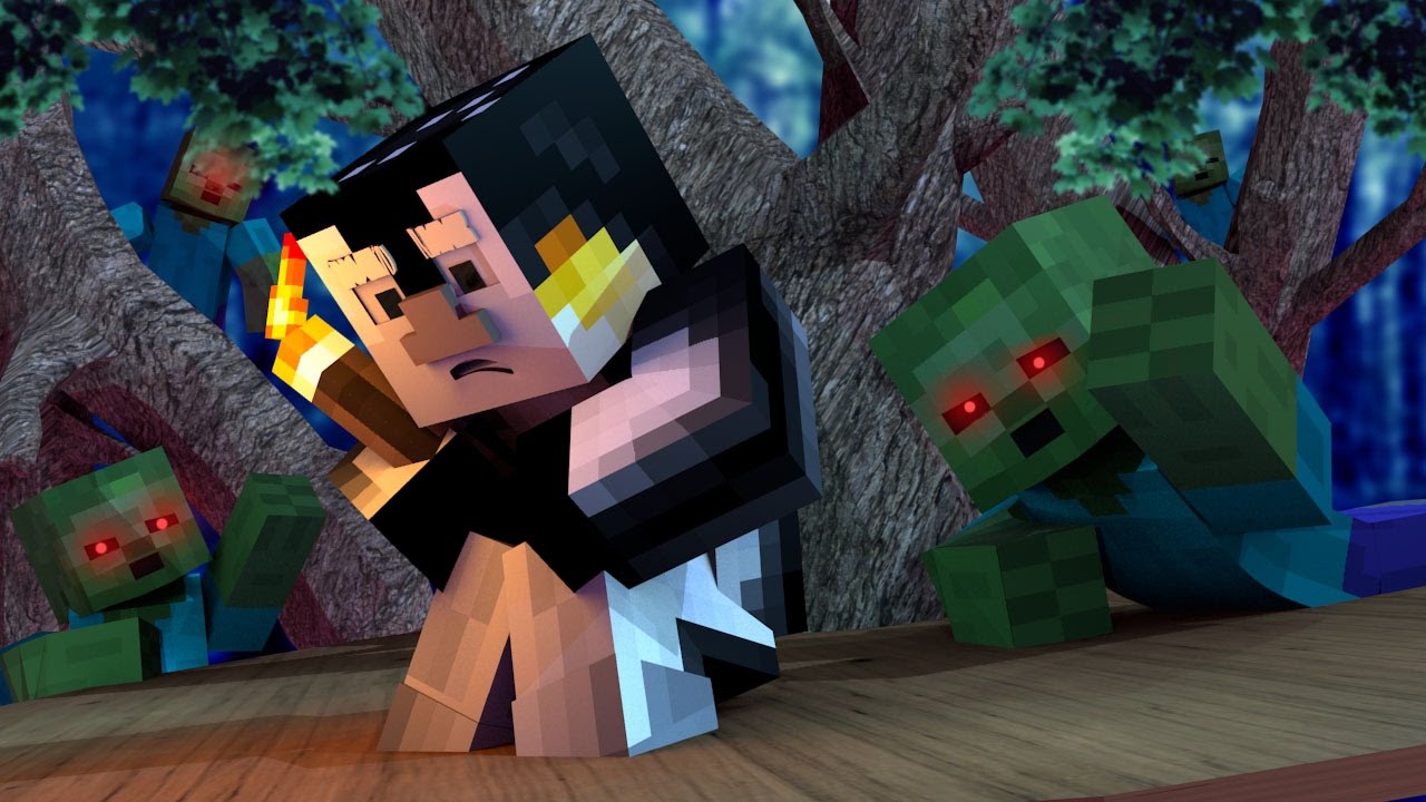 Minecraft WORST NIGHTMARE How to Survive a Zombie Apocalypse