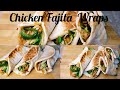 Chicken fajita wraps spicy chicken sandwiches  by secrets of frozen delights