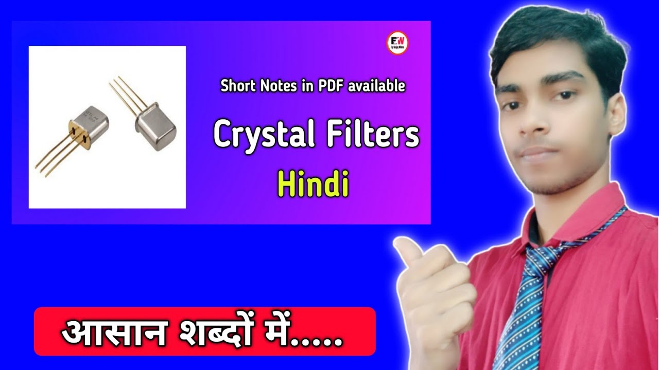 Crystal Filters Piezoelectric Electric Effect Network Filter and