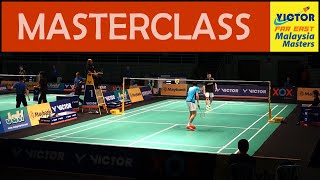 LEE Chong Wei Giving Young Player a Masterclass in Badminton | Malaysia Masters 2016