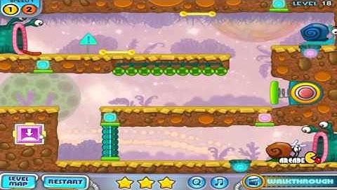 Snail Bob 4  Space Complete Walkthrough Levels 1   26