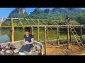 Building a Bamboo House for My Pets | Welcoming 44 Guinea Pigs to Their New Farm Home