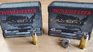 Winchester Silvertips 9mm vs 45auto.  Are they TRASH?
