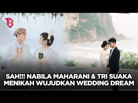 Nabila Maharani dan Tri Suaka resmi menikah, partner nyanyi berakhir jadi partner sehidup semati