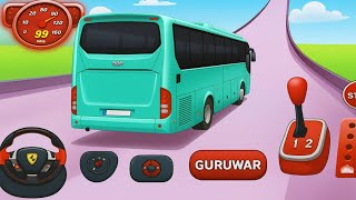 Crazy Bus Mega Ramp Impossible Racing - Bus Stunts Ultimate Tracks - Android Gameplay #65 screenshot 2