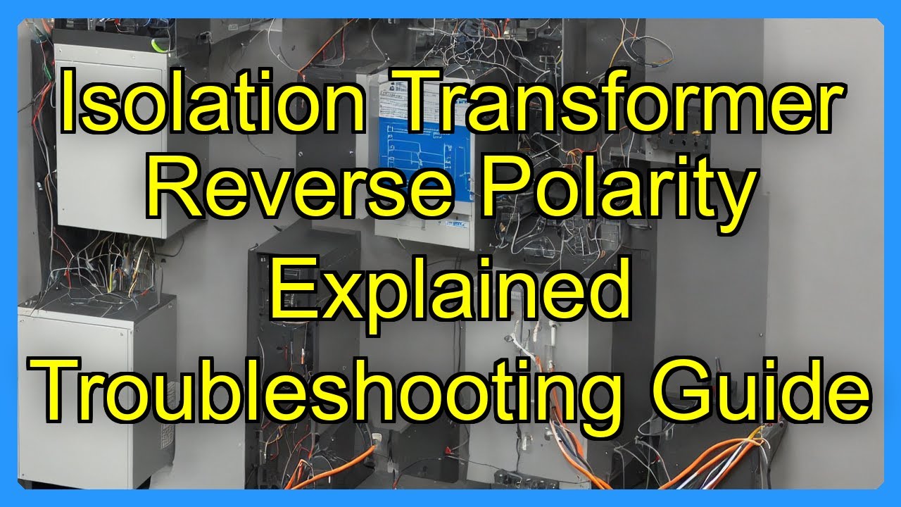 Transformers Reverse Isolation Transformer Reverse Polarity Explained Troubleshooting Guide ...
