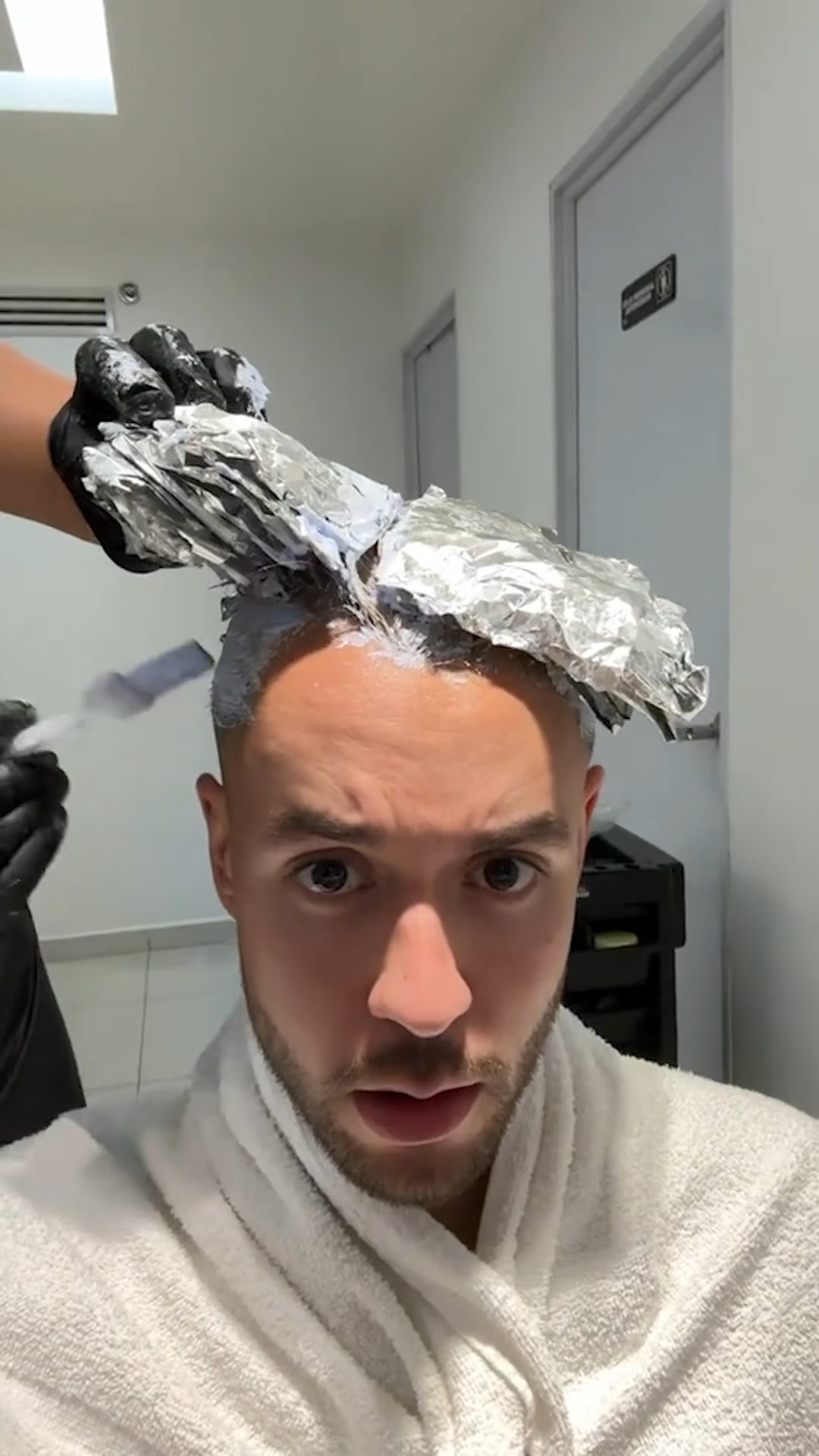 Llegué de la barbería ???