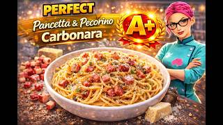 Perfect Pancetta & Pecorino Carbonara A+ Recipe | Chef Life Restaurant Simulator screenshot 2
