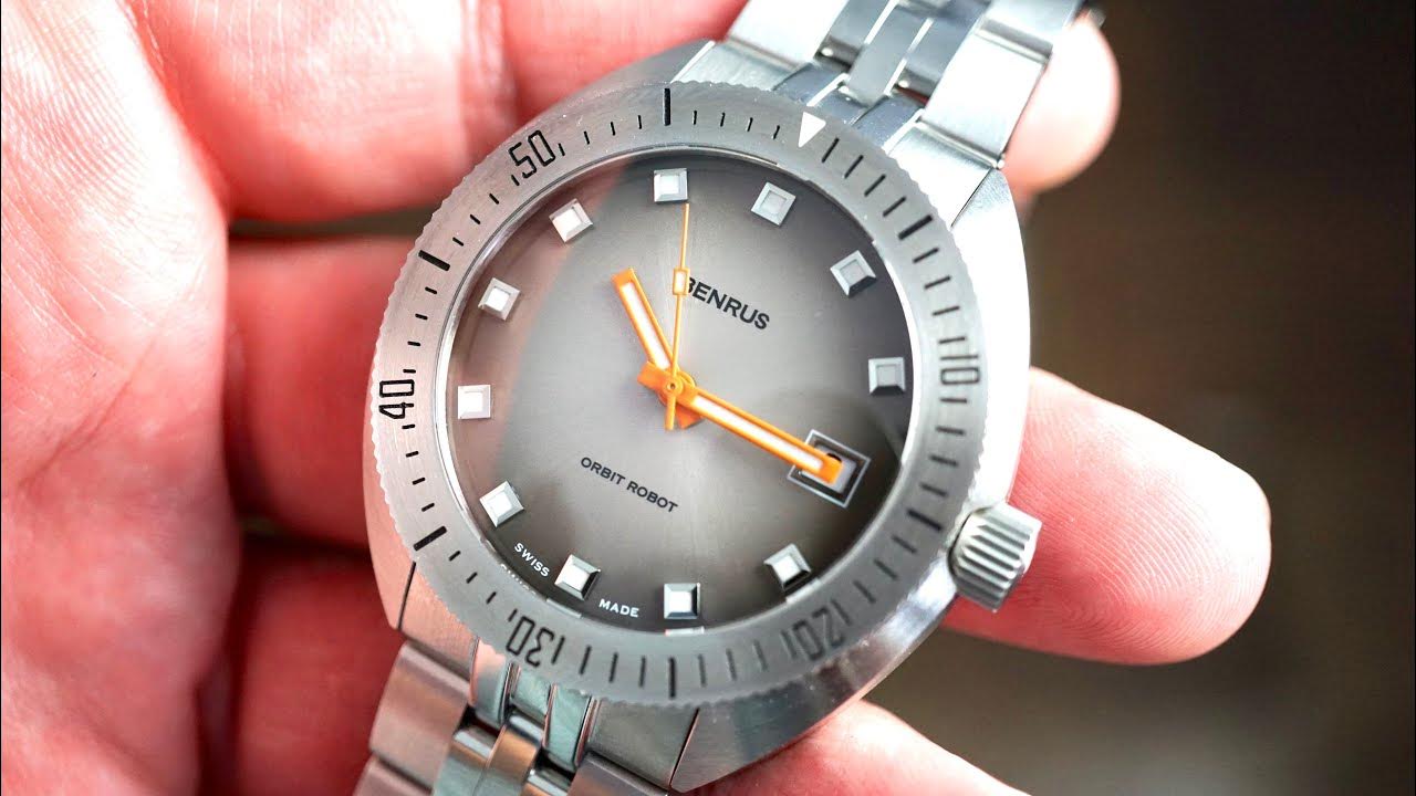 BENRUS Orbit Robot Watch Review A Blast from the Past! YouTube