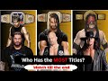 The Shield vs The Undertaker vs Kane vs Stone Cold | Who Won the Most Titles? #theshield #wwe