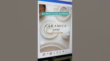 Add automatic page numbers to Canva!🙌🏻