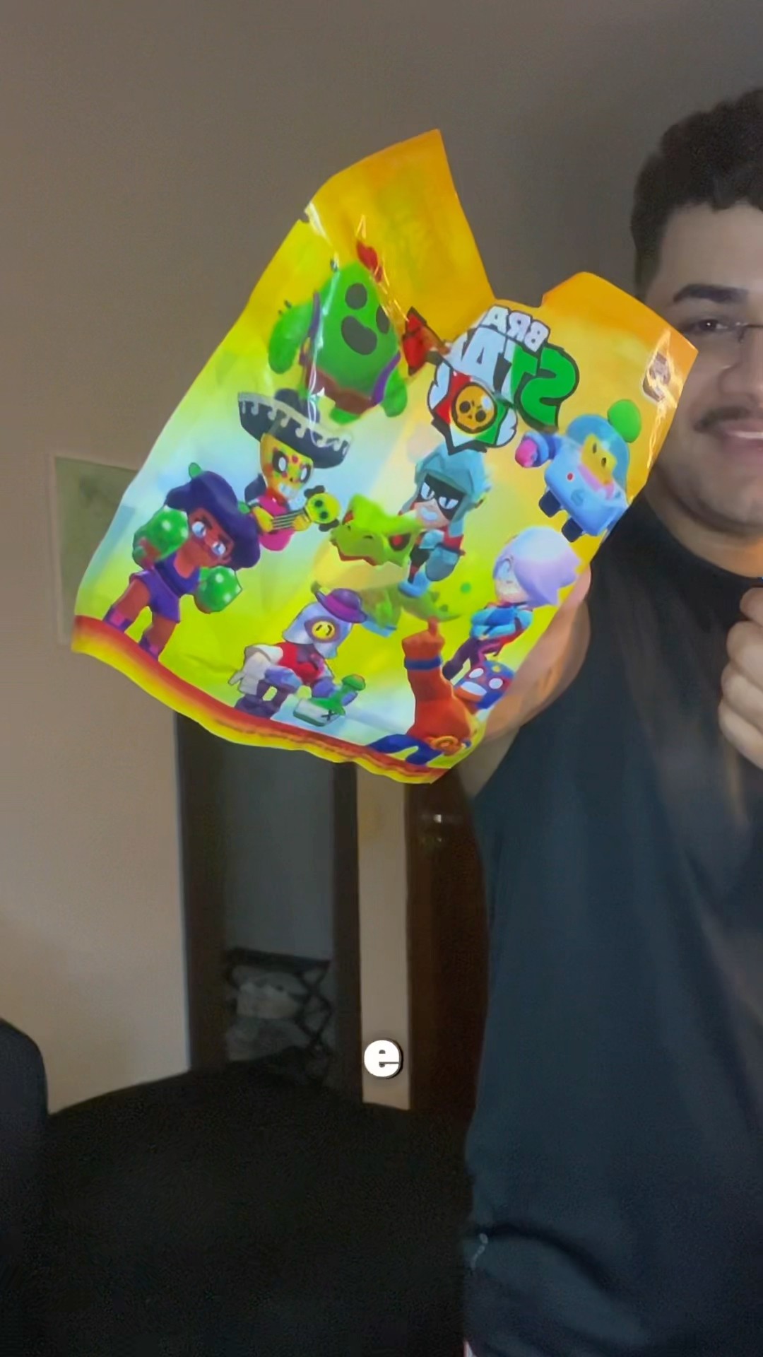 comprei esse pacote misterioso do “brawl stars” na shopee #brawlstars