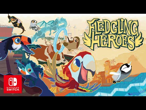 Fledgling Heroes - Nintendo Switch Launch Trailer (EU/AU/NZ)