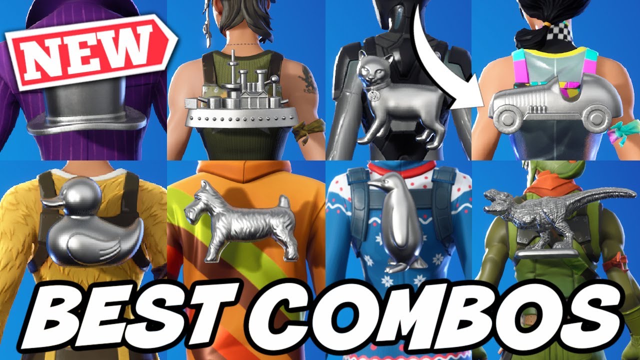 BEST COMBOS FOR *NEW* MONOPOLY BACKBLINGS (FORTNITE X MONOPOLOY)! - Fortnite