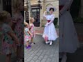 Meeting Mary Poppins at Epcot