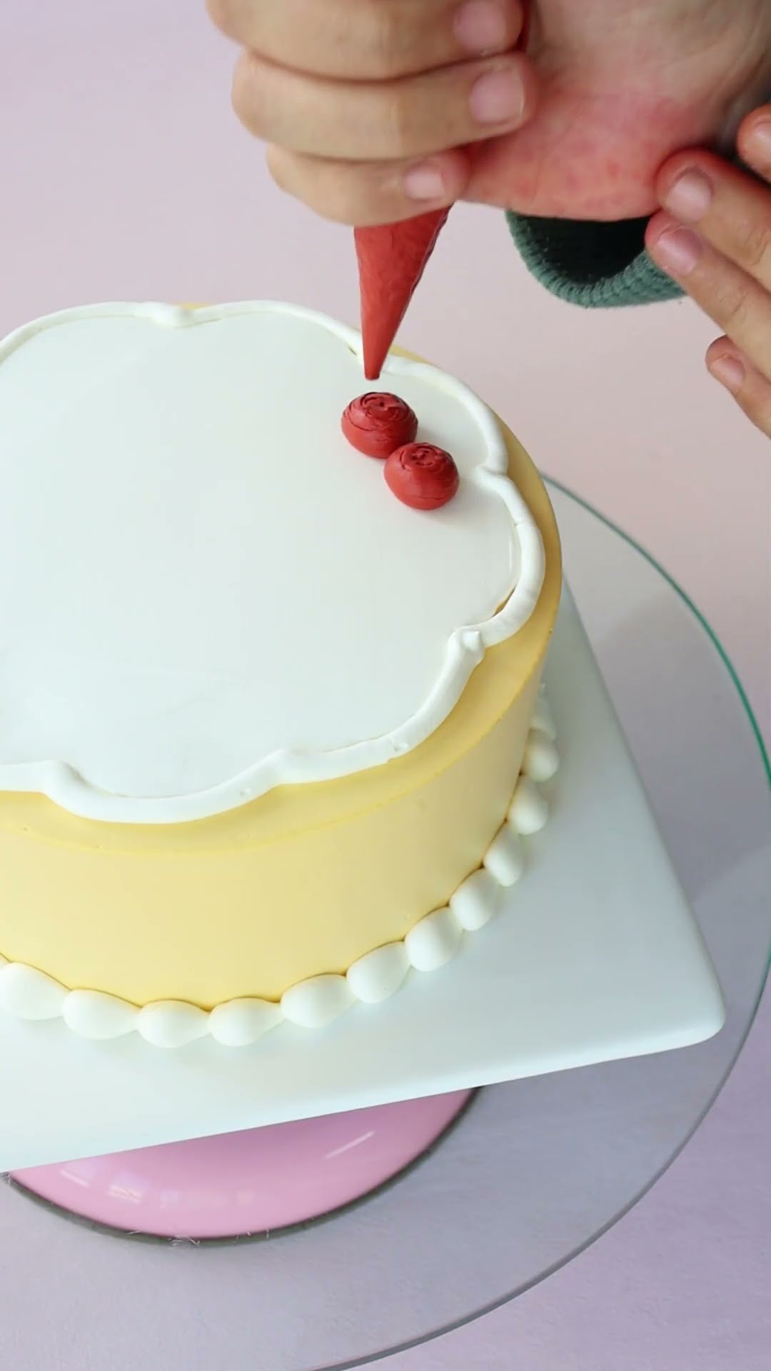 Cake tutorial Cake baking tutorial Cake making tutorial Ins style cake tutorial