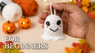 Details This Mini Crochet Ghost Is So Cute! | Easy Halloween Ghost Tutorial Update
