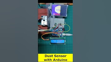 Dust Sensor with Arduino #arduino #diy #environment #youtubeshorts  #shorts