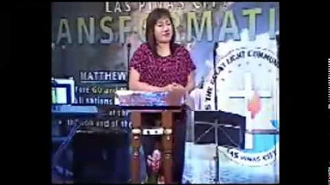 TAKE TIME TO BE HOLY - Pastora Susan Trinidad