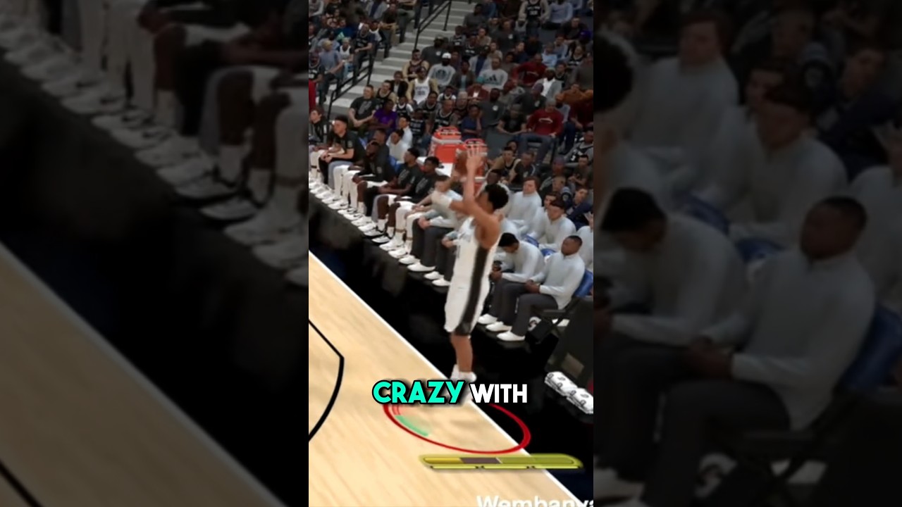 NBA2k24 is Glazing Wemby?