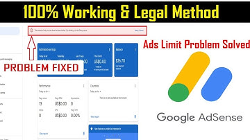 Ads Limit Problem Fix | Google Adsense Ads Limit Problem Solved (2023)